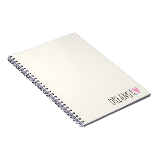 Droger met hart notitieboek (Rechterzijde)