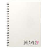 Droger met hart notitieboek (Voorkant)