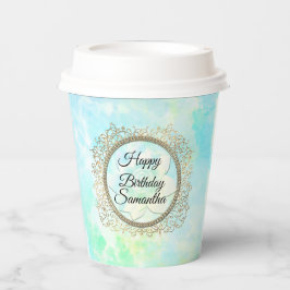 Droger papier van Pastels Lotus Papieren Bekers