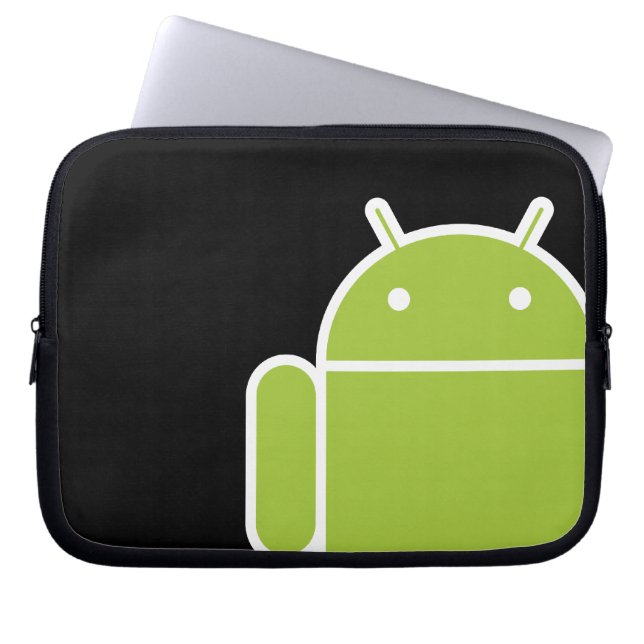 Droid laptophoes laptop sleeve (Voorkant)