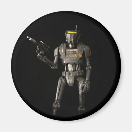 Droid met koele actiefiguren magneet (Voorkant)