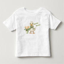 Droll Baby Eendje Groen Gingham Geruite Strik