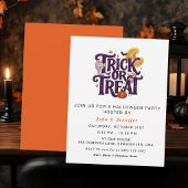 Drollengeesten Halloween-feest  Kaart