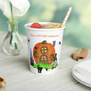 Drollere kabouters Halloween Papieren Bekers