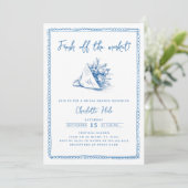 Drollige Bruidschapsfeest Uitnodiging voor Boerenm (Staand voorkant)