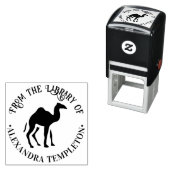 Dromedaris Kameel Silhouet “Uit de bibliotheek van Zelfinktende Stempel (In situ)