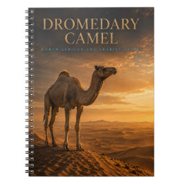Dromedaris Kameel Woestijnduinen DIEREN Notitieboek
