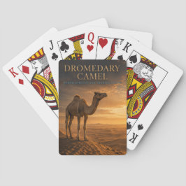 Dromedaris Kameel Woestijnduinen DIEREN Poker Pokerkaarten