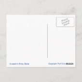 Dromedary camel briefkaart (Achterkant)