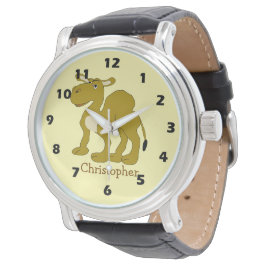Dromedary Camel Design Horloge
