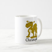 Dromedary Camel Design Personalised Koffiemok (Voorkant rechts)