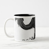 Dromedary, van 'Historial Animalium' Tweekleurige Koffiemok (Links)