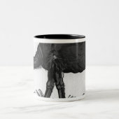 Dromedary, van 'Historial Animalium' Tweekleurige Koffiemok (Center)