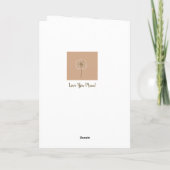 Dromelig varkenskaartje kaart (Achterkant)