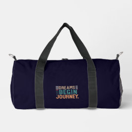 Dromen Begin Journey Print Cut Sew Bag Plunjezak