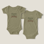 Dromen Begin Reis T-shirt (Ontwerp Voorkant & Achterkant)
