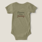Dromen Begin Reis T-shirt (Design achterkant)