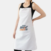 "Dromen beginnen met reizen." Schort (Insitu)