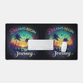 Dromen beginnen reis bureaumat (Keyboard & Muis)