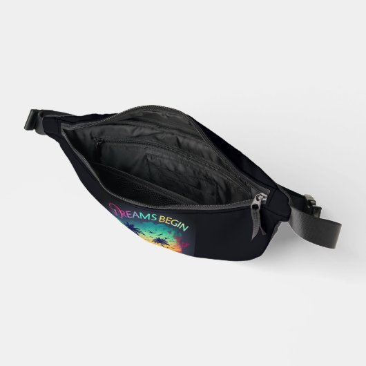 Dromen beginnen reis heuptasje (Open)