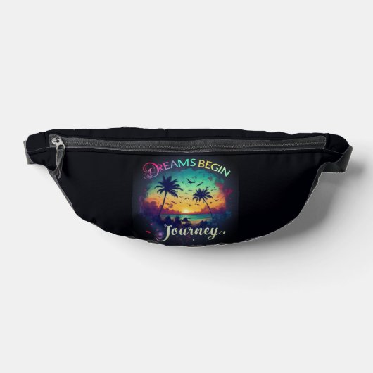 Dromen beginnen reis heuptasje (Liggend)