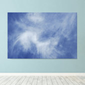 Dromen Big! De hemel is de limiet op een Canvas Afdruk (Insitu (Houten vloer))