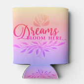 Dromen bloeien hier blikjeskoeler (Achterkant)