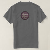 Dromen bloeien hier t-shirt (Design achterkant)