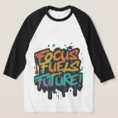 Dromen bloeien hier" T-shirt ontwerp (Laagn)