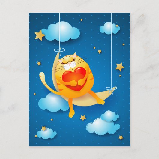 dromen briefkaart (Voorkant)