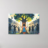 dromen canvas afdruk (Voorkant)