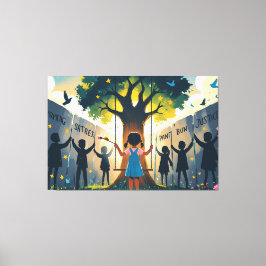 dromen canvas afdruk