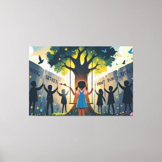 dromen canvas afdruk (Voorkant)