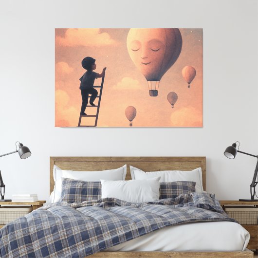dromen canvas afdruk (Insitu (Slaapkamer))