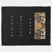 dromen dat het zijn motivatie bereikt fleece deken (Voorkant (Horizontaal))