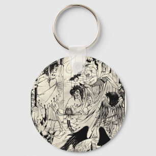 Dromen door Aubrey Beardsley Sleutelhanger