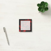 Dromen en Nachtmerries Rood Abstracte Vloeibare Ku Post-it® Notes (Kantoor)