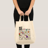 Dromen en verbeelding tote bag (Voorkant (product))
