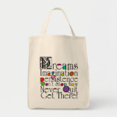 Dromen en verbeelding tote bag (Voorkant)