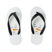 Dromen Frosty de Sneeuwman Kinder Teenslippers (Voetbed)