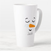Dromen Frosty de Sneeuwman Latte Mok (Rechterhoek)