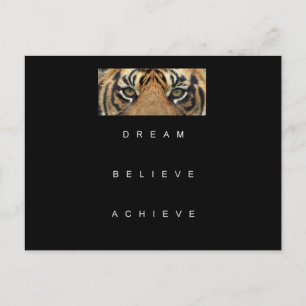 dromen geloven dat je motivatie prijsopgave hebt b briefkaart