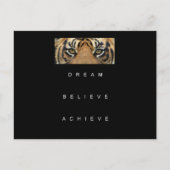 dromen geloven dat je motivatie prijsopgave hebt b briefkaart (Voorkant)