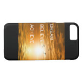 dromen geloven dat je motivatie prijsopgave hebt b Case-Mate iPhone case (Achterkant (Horizontaal))