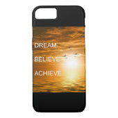 dromen geloven dat je motivatie prijsopgave hebt b Case-Mate iPhone case (Achterkant)