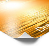 dromen geloven dat je motivatie prijsopgave hebt b foto afdruk (Hoek)