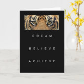 dromen geloven dat je motivatie prijsopgave hebt b kaart (Gele Bloem)