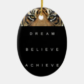 dromen geloven dat je motivatie prijsopgave hebt b keramisch ornament (Voorkant)