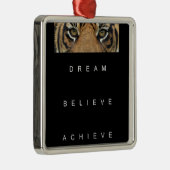 dromen geloven dat je motivatie prijsopgave hebt b metalen ornament (Rechts)