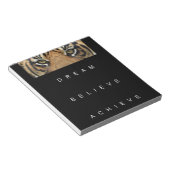 dromen geloven dat je motivatie prijsopgave hebt b notitieblok (Schuin)